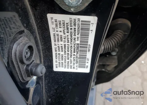 2017 Honda Civic Ex from USA, damaged, VIN 19XFC2F71HE206030